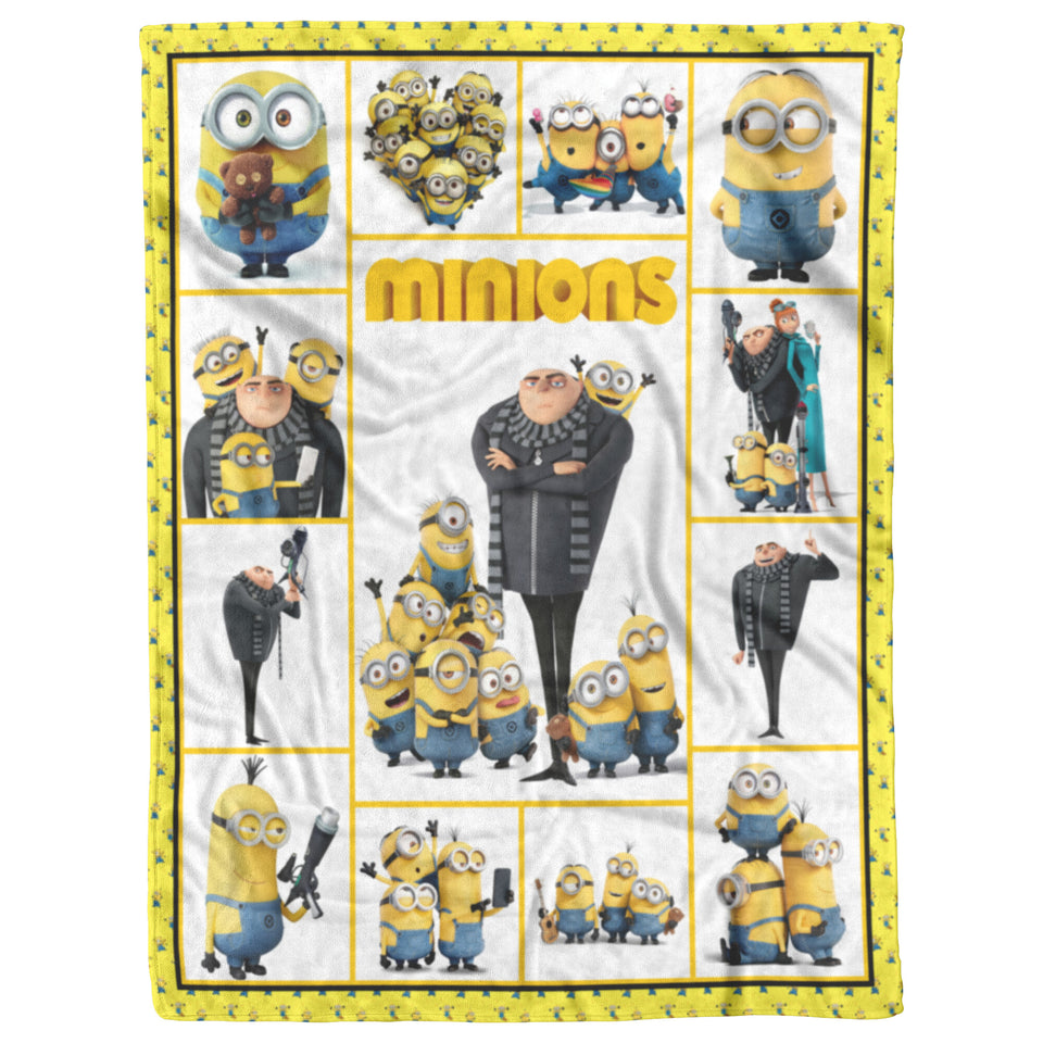Minion Blanket For Kids V2