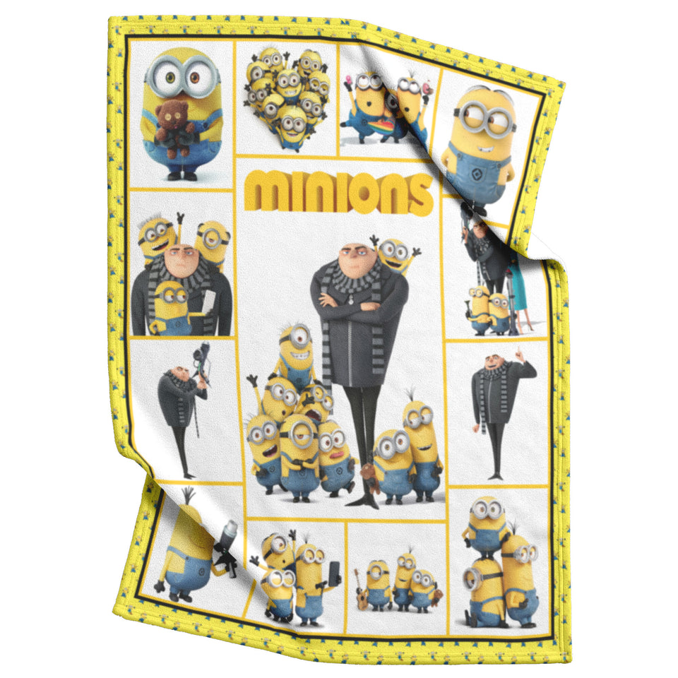 Minion Blanket For Kids V2