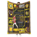 Mom To Daughter Softball Quilt Blanket Block Of Gear copy