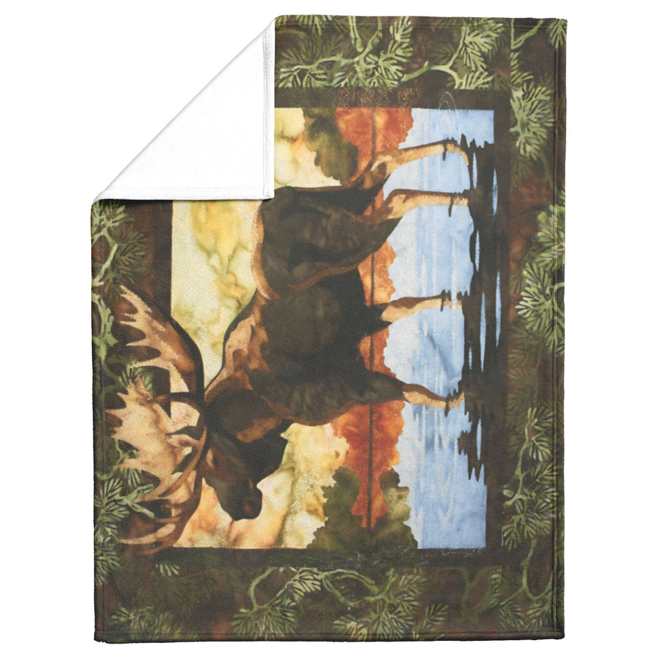 Moose Quilt, Moose Vintage