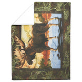 Moose Quilt, Moose Vintage