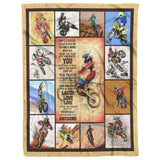 Motocroer blaket quilt