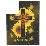 Nurse Blanket, Sunflower And God Fleece