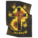Nurse Blanket, Sunflower And God Fleece