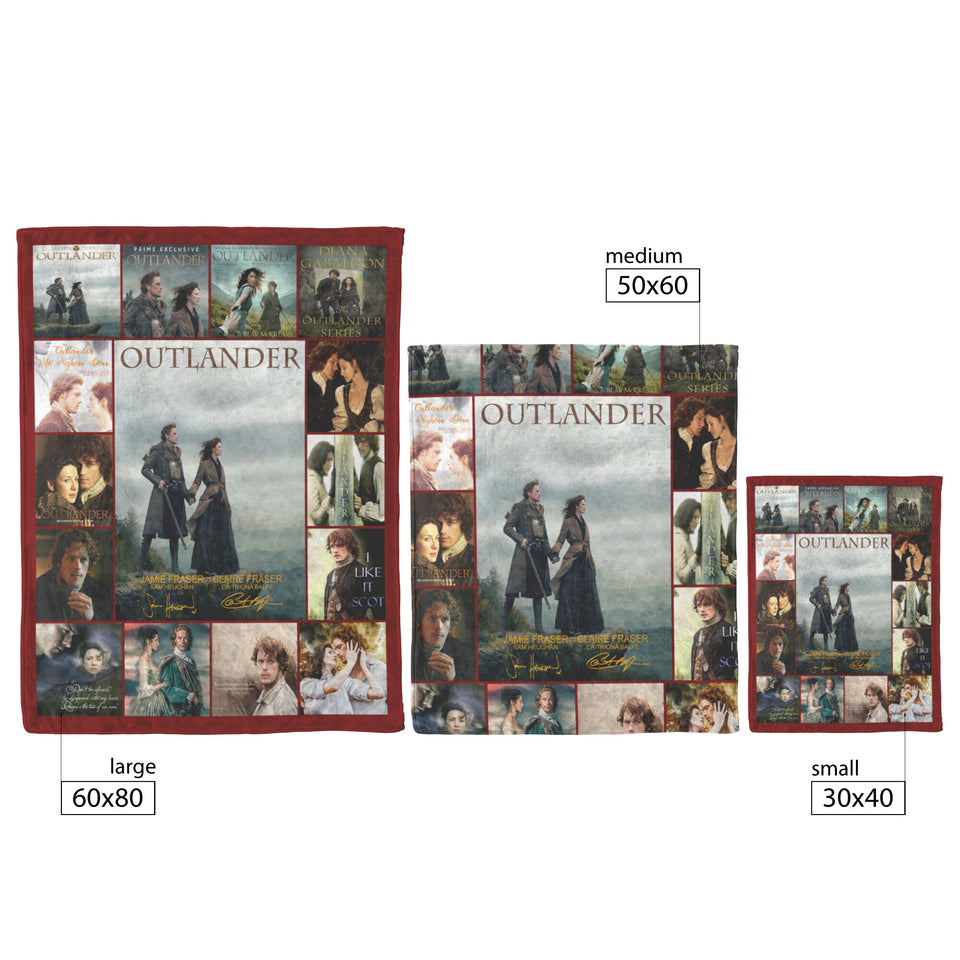 Outlander TV Series Blanket