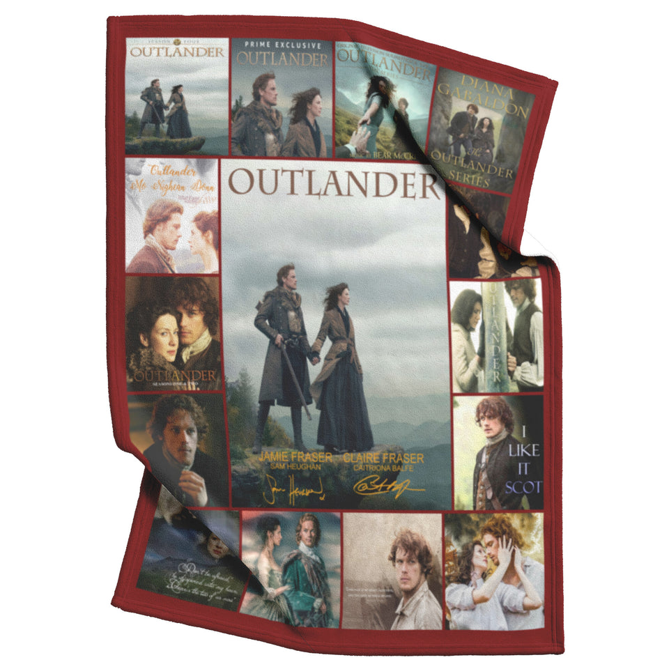 Outlander TV Series Blanket