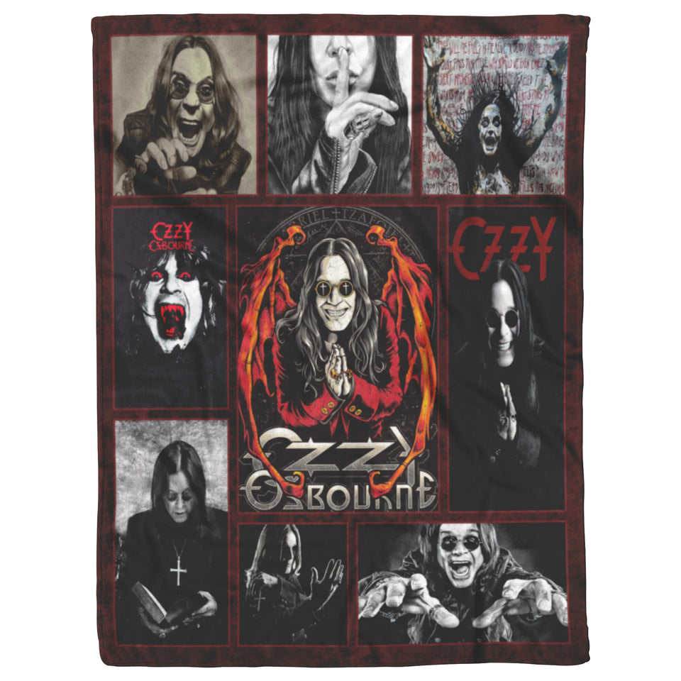 Ozzy Osbourne Blanket V2 50x60