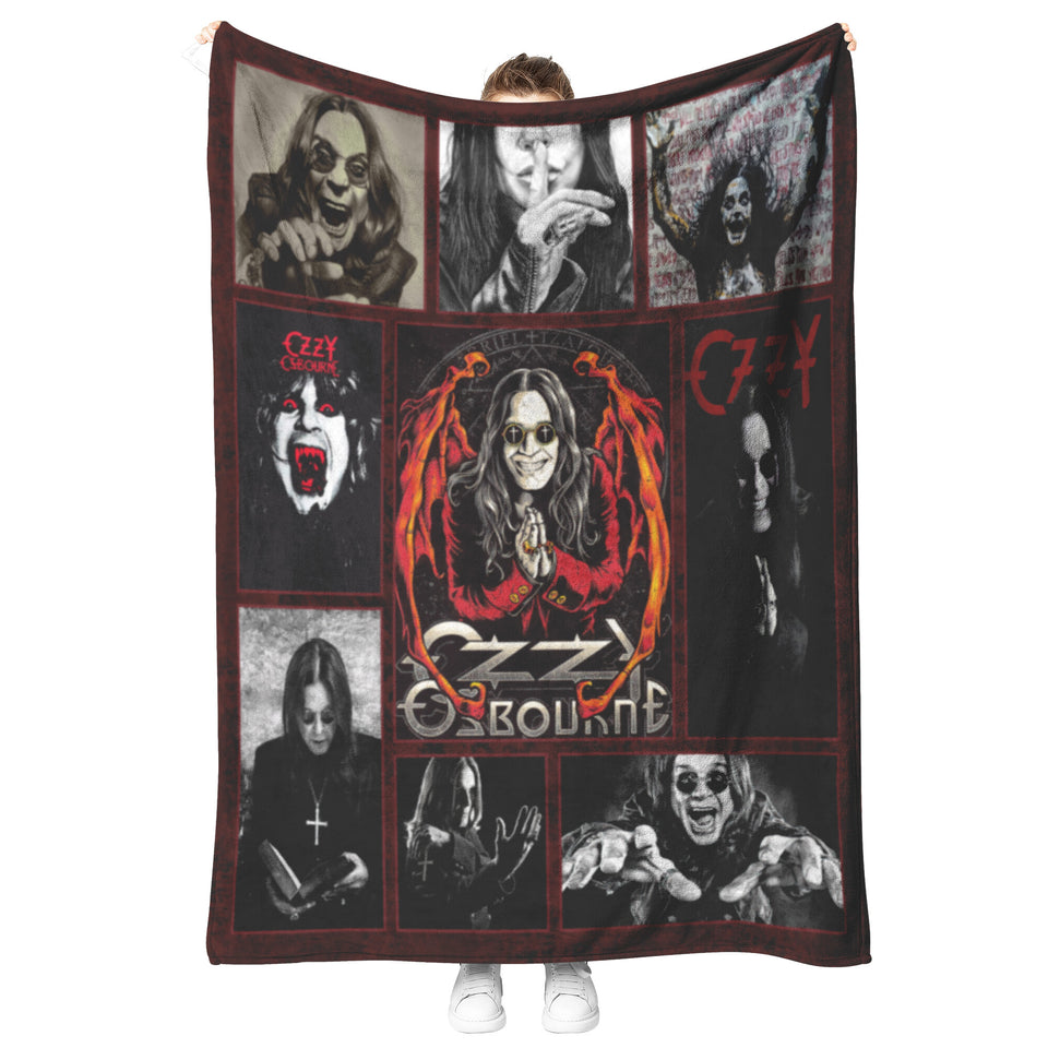 Ozzy Osbourne Blanket V2 50x60