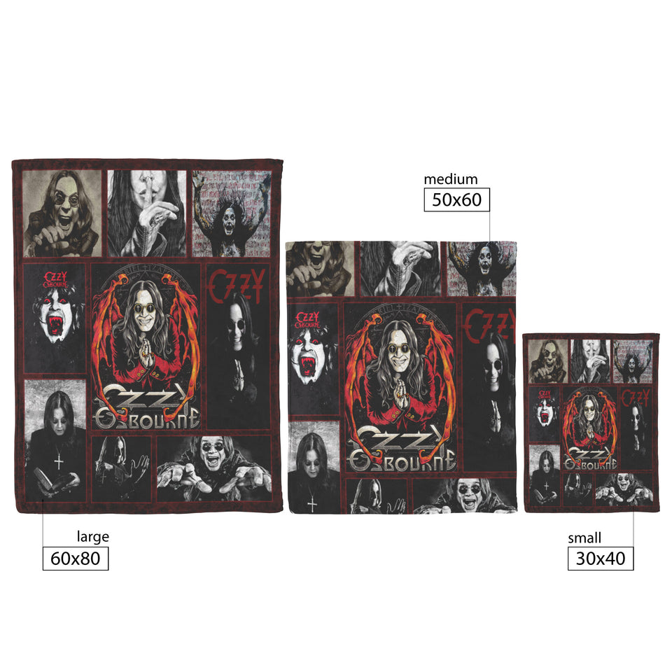 Ozzy Osbourne Blanket V2 50x60