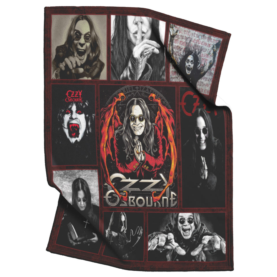 Ozzy Osbourne Blanket V2 50x60
