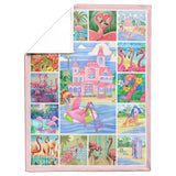 Pink Flamingo Blanket
