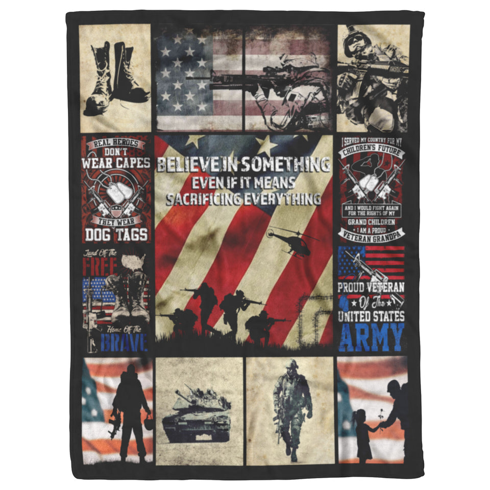 Proud Veteran of The Us Army Blanket