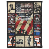 Proud Veteran of The Us Army Blanket