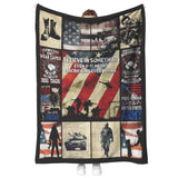 Proud Veteran of The Us Army Blanket