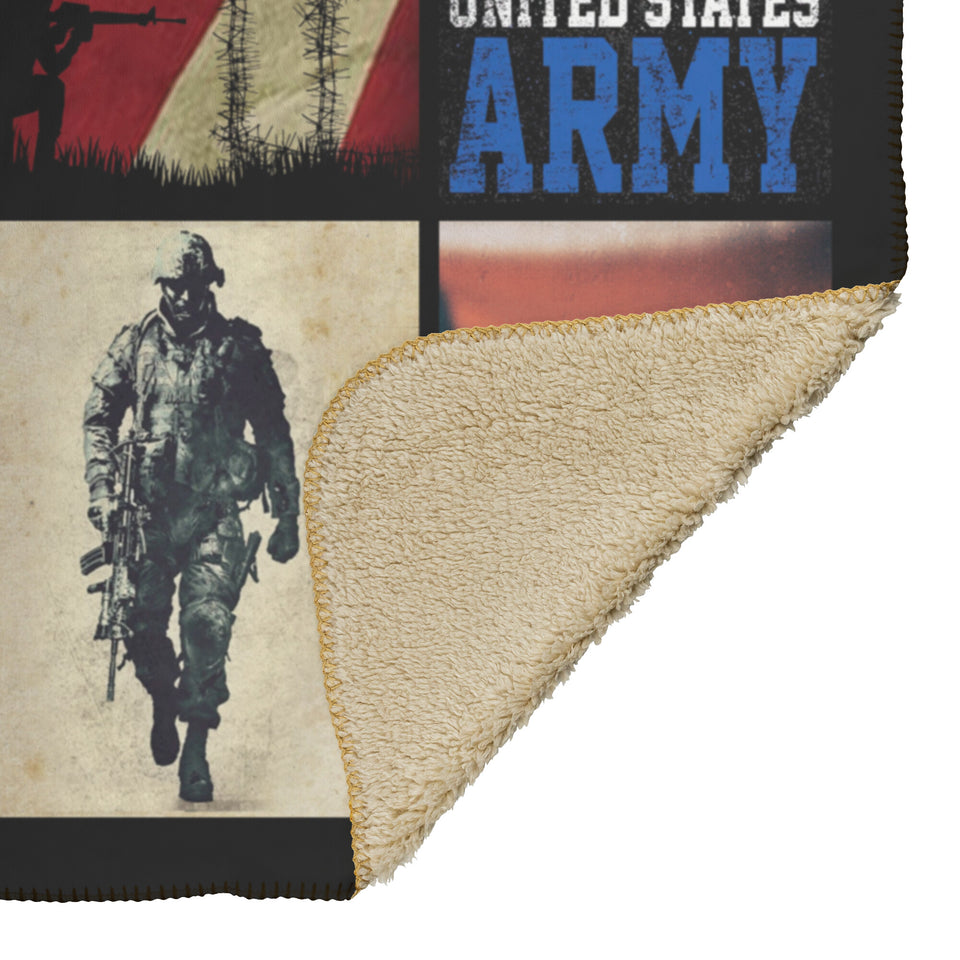 Proud Veteran of The Us Army Blanket