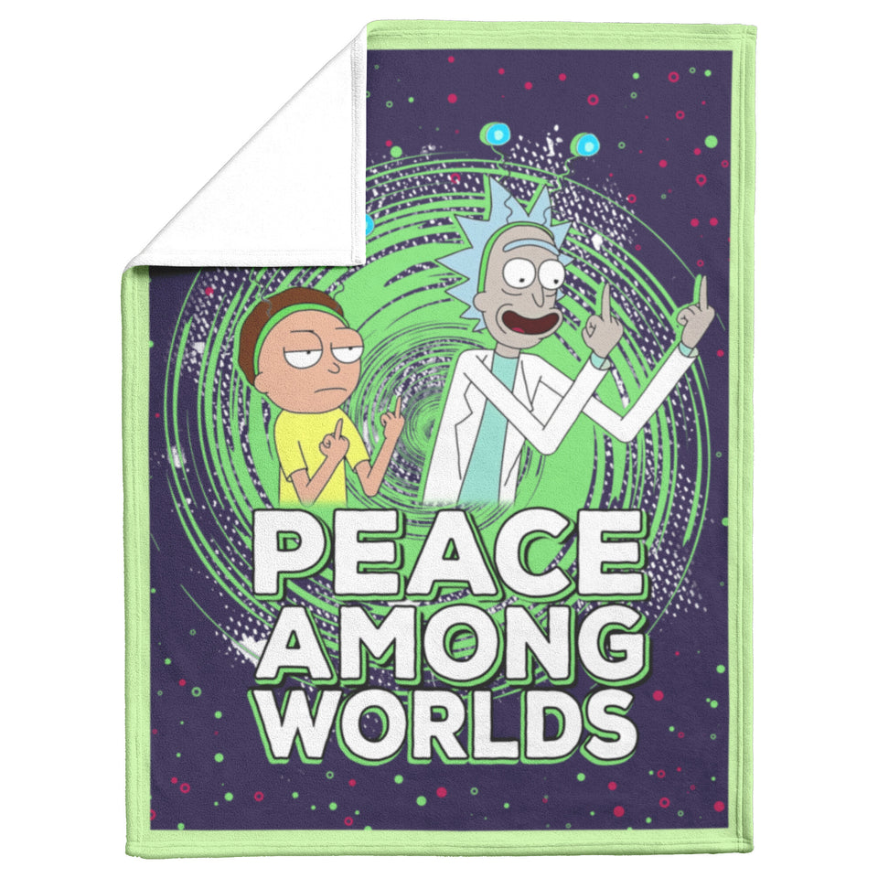Rick And Morty Blanket