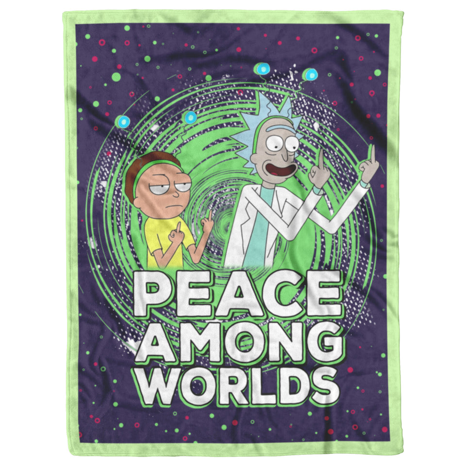Rick And Morty Blanket