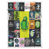 Rick And Morty Blanket