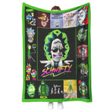 Rick And Morty Blanket