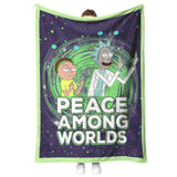 Rick And Morty Blanket