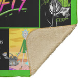 Rick And Morty Blanket