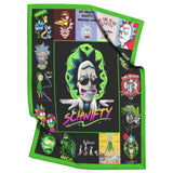 Rick And Morty Blanket