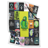 Rick And Morty Blanket