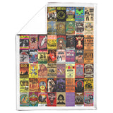 Rock Band Collage Flannel Blanket copy