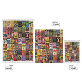Rock Band Collage Flannel Blanket copy