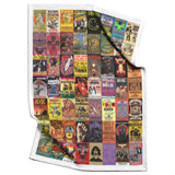 Rock Band Collage Flannel Blanket copy