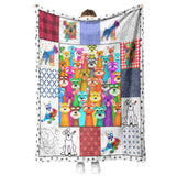Schnauzer Dog 3D Customized Quilt copy
