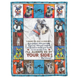 Schnauzer Dog 3 Quilt Blanket I1D2