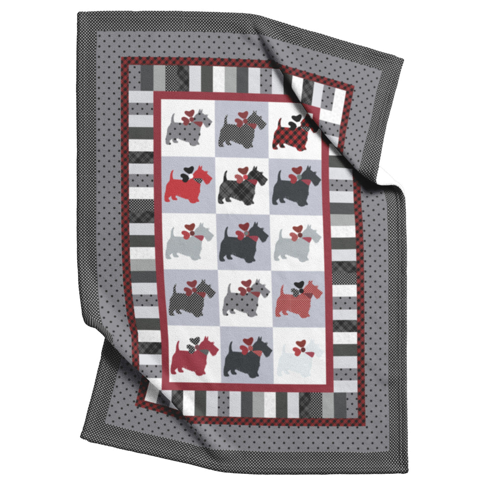 Scottie Dog Blanket