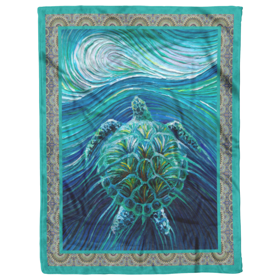 Sea Turtle Art Quilt