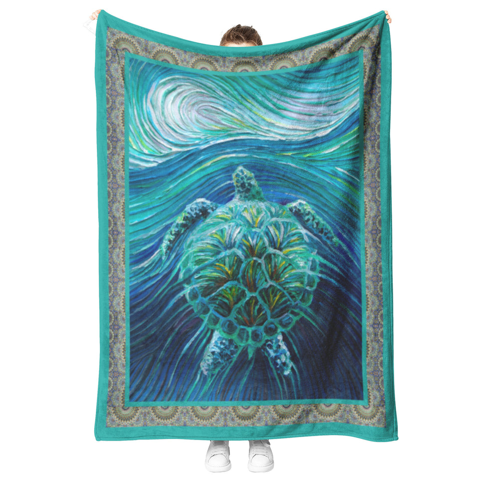 Sea Turtle Art Quilt
