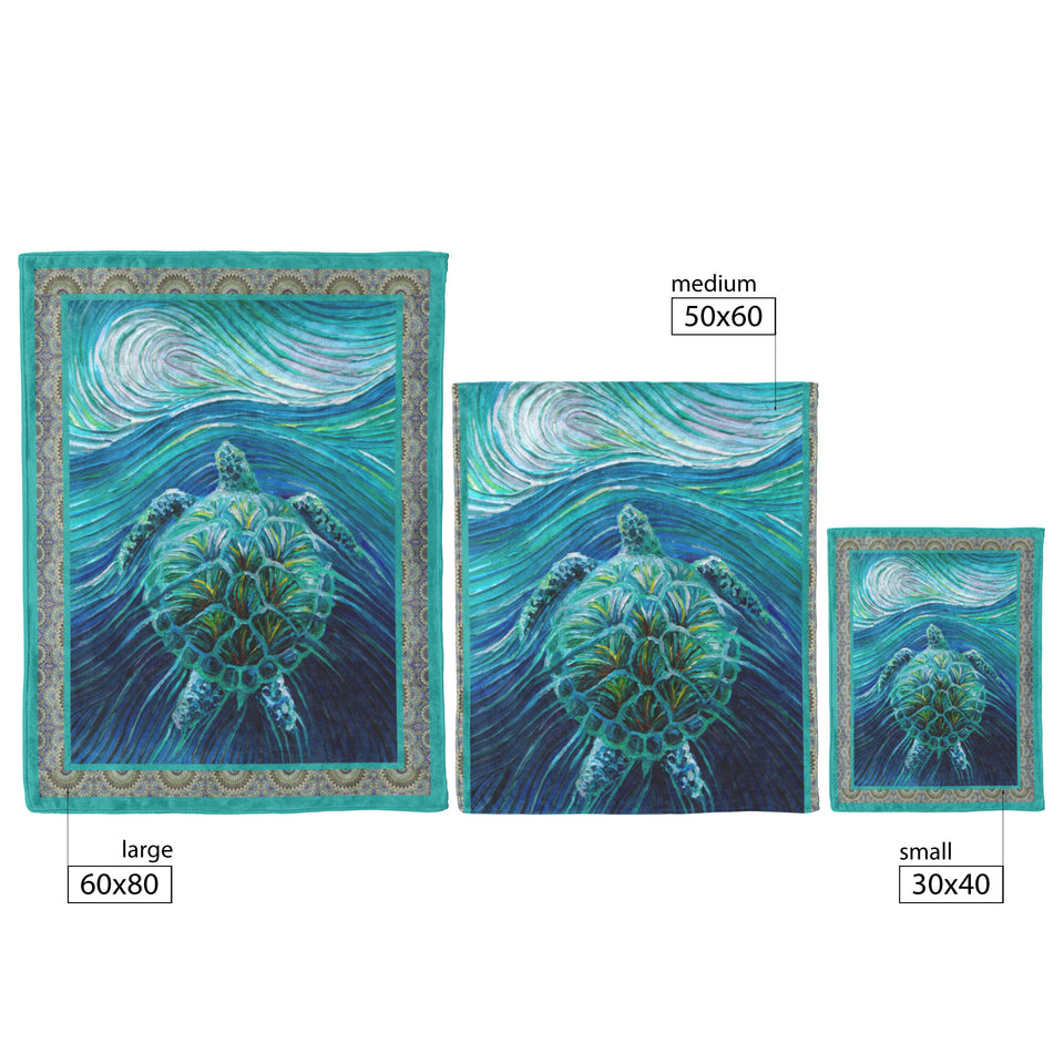 Sea Turtle Art Quilt