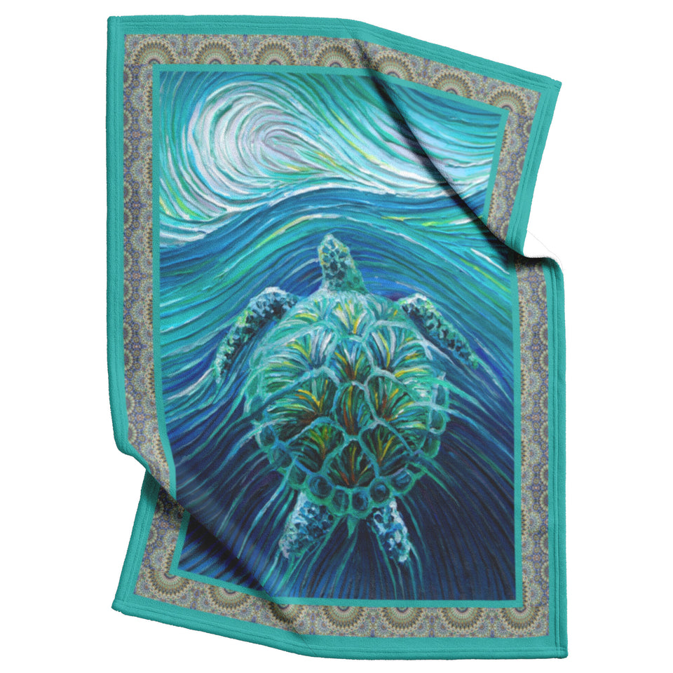 Sea Turtle Art Quilt