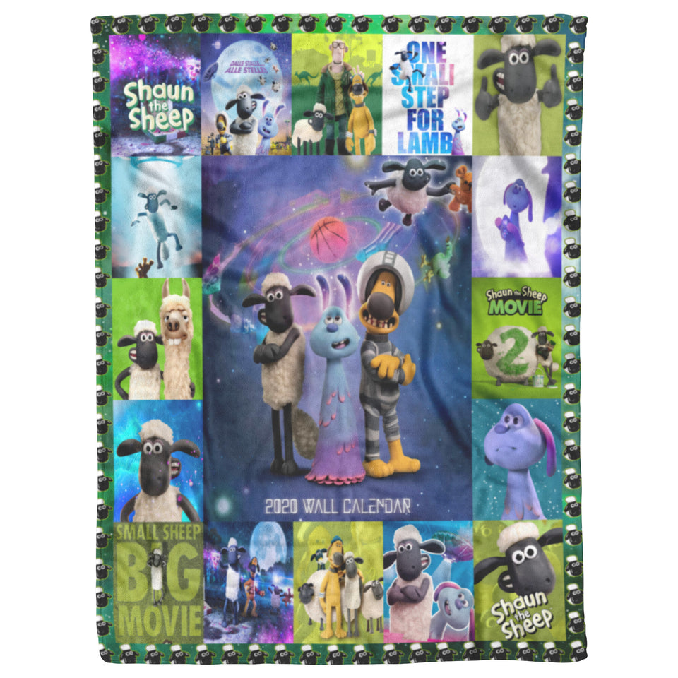 Shaun the Sheep Blanket