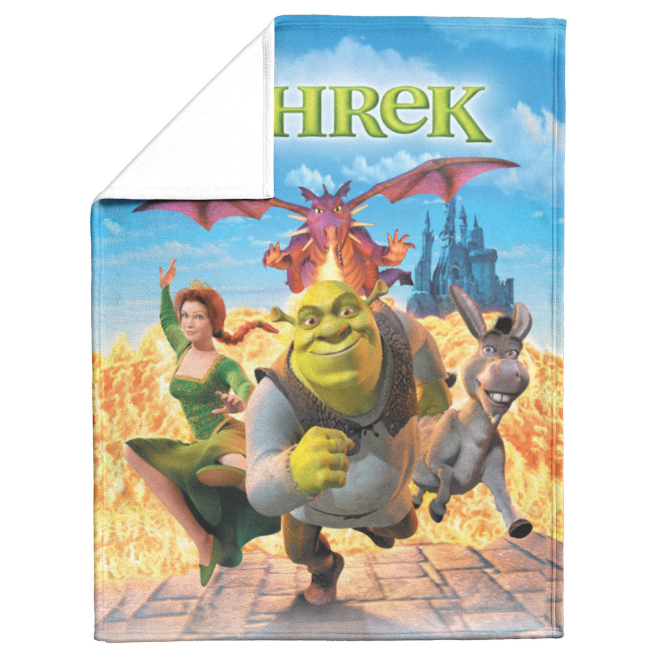 Shrek Blanket 30x40