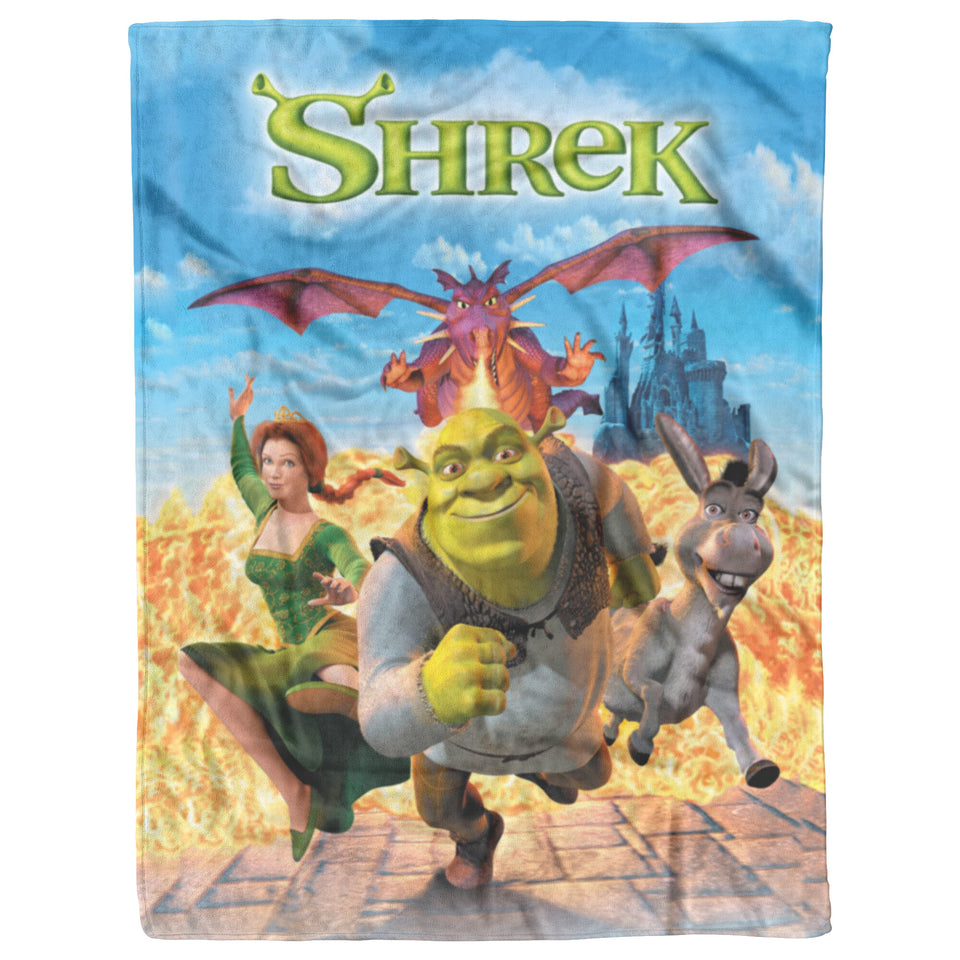 Shrek Blanket 30x40