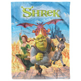 Shrek Blanket 30x40