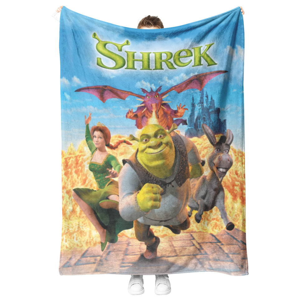 Shrek Blanket 30x40