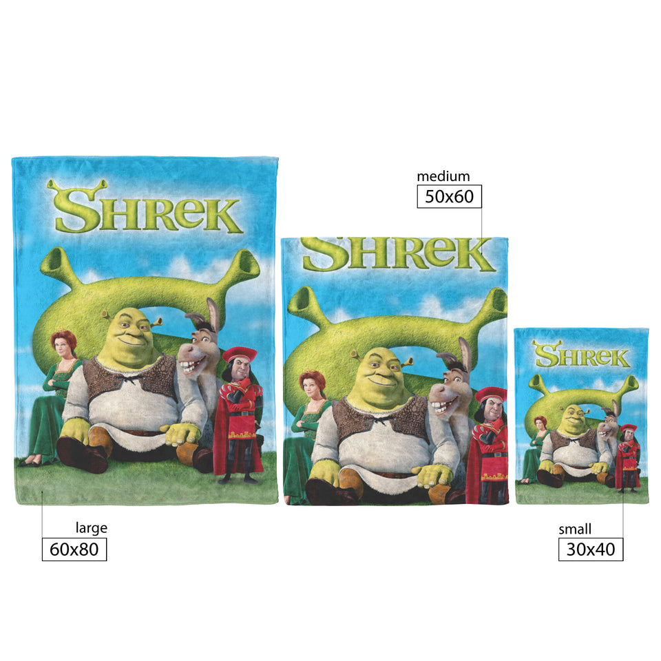 Shrek Blanket, Shrek Movie 30x40