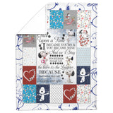 Snoopy Blanket, Once upon a time Quilt copy