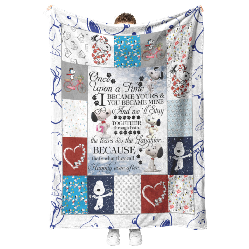 Snoopy Blanket, Once upon a time Quilt copy