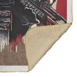 Soldier American Flag