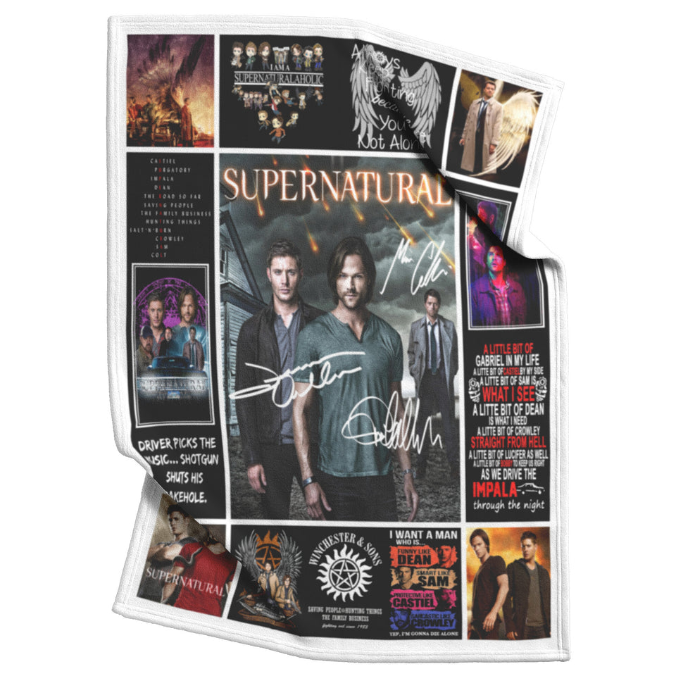 Supernatural Blanket, Supernatural Ver3 copy