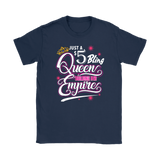 Mens Womens 5 Bling Queen Building Paparazzi Cool Black T-shirt Paparazzi 5$ tee TL