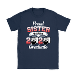 Jennifer Corrigan Proud Sister of A Class of 2020 Graduate T-Shirt Senior 2020 Quarantine - TL