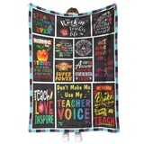 Teacher Blanket for Birthday Back to School Teachers' Day 60x80
